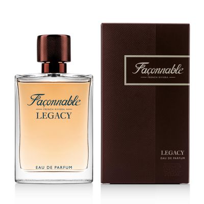 Faonnable - Legacy 90ml (3 Fl Oz) - Eau de Parfum for Men - Woody, Oriental &amp; Spicy Scents