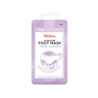 Sally Hansen Spa Collection, Hydrating Foot Mask, Soothing Socks for Dry Feet, Includes Vitamin E, Macadamia and Shea Butter