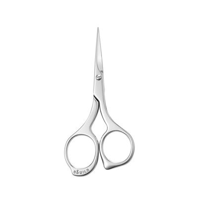 LIVINGO Nail Scissors - Precision Grooming Sharp Blade Pointed Tip Manicure Cuticle Trimming Fingernails, Toenails, Stainless Steel