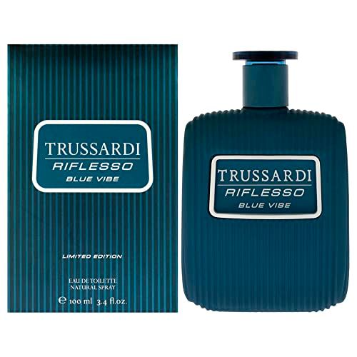 Trussardi Riflesso Blue Vibe Limited Edition EDT Spray Men 3.4 oz