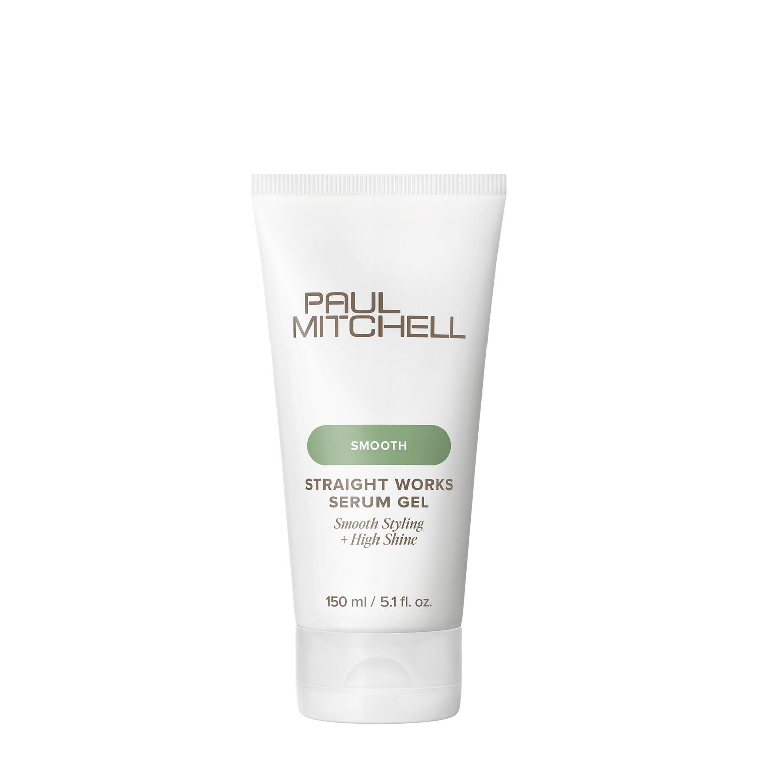 Paul Mitchell Straight Works Hair Gel, Smoothing Styler, Add Shine, For Frizzy Hair, 5.1 fl oz