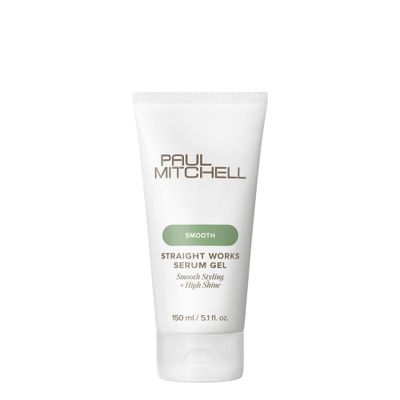 Paul Mitchell Straight Works Hair Gel, Smoothing Styler, Add Shine, For Frizzy Hair, 5.1 fl oz