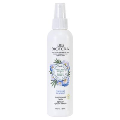 BIOTERA Finishing Flexible Hold Spritz Spray | Instant Texture | Maintains Volume &amp; Shape| Microbiome Friendly | Vegan &amp; Animal Test Free | Paraben Free | Color-Safe | 8 Fl Oz