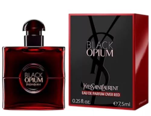 YVES SAINT LAURENT Black Opium For Woman Mini Edp Over Red 7.5 ml