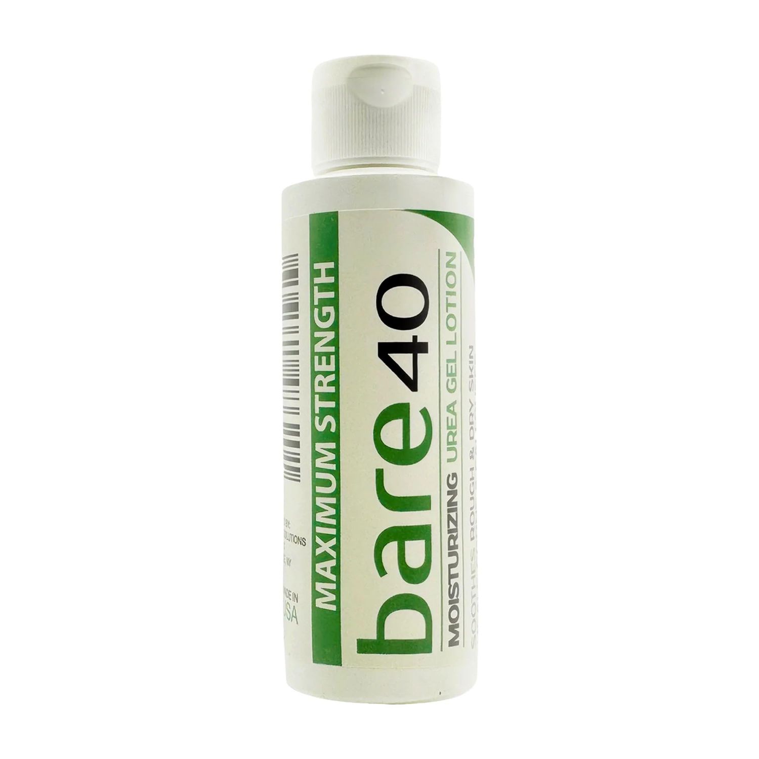 TXLSC LLC Professional Bare 40 Pro lotion with 40 Urea Cream for Dry, rough skin, Hydrating &amp; Exfoliating Formula for Dry - Enriched with Tea Tree Oil, Aloe Vera &amp; Jojoba Beads