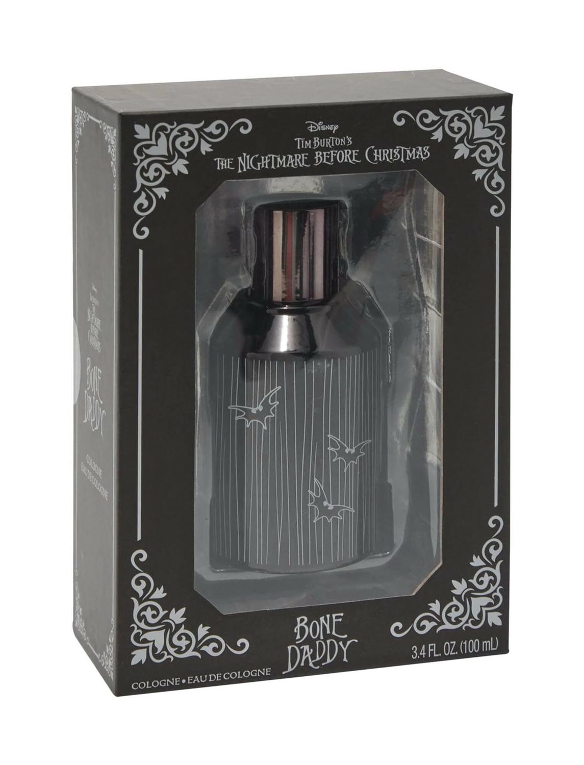 NIGHTMARE BEFORE CHRISTMAS JACK BONE DADDY 3.4 OZ COLOGNE SPRAY