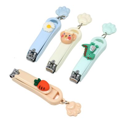yueton 4 PCS Cute Claw Nail Clippers Sturdy Clipper Cutters Party Bag Gift Fillers Favors Prizes for Girls Boys