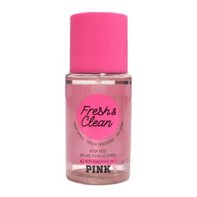 Victorias Secret Pink Mini Travel Body Mist 2.5 Fl Oz (Fresh &amp; Clean)