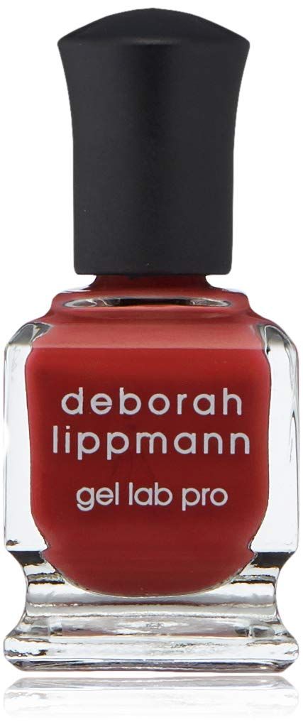 Deborah Lippmann Gel Lab Pro Nail Polish Treatment Enriched for Health, Wear, and Shine No Animal Testing, 21 Free, Vegan Red and Purple Colors
