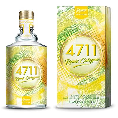 4711 Remix Cologne Eau de Cologne Spray for Unisex, 3.4 Ounce