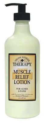 Village Naturals Aches Pains Muscle Relief Lotion 16 Ounce (473ml) (6 Pack)