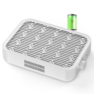 pozoera Nail Dust Collector Cordless - Rechargeable Nail Dust Collector Quiet &amp; Powerful Suction, Professional Nail Tech Dust Collector for Acrylic Gel Polish Manicure Pedicure at Salon&amp;Home