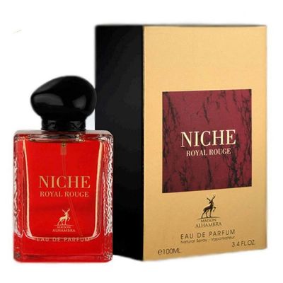 Niche Royal Rouge by Maison Alhambra Eau De Parfum Spray 3.4 oz