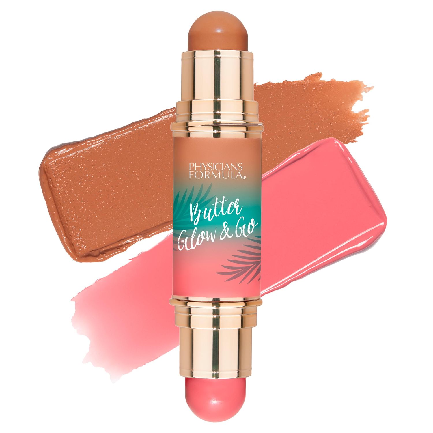 Physicians Formula Butter Glow &amp; Go Multiuse Stick, Ultra-Creamy Radiant Finish Formula with Murumuru Butter, Vegan &amp; Cruelty-Free- Sunkissed Rose