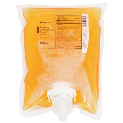 McKesson Foaming Hand Soap Refill, 1000 mL Pack of 1 Foaming Dispenser Refill, Clean Scent