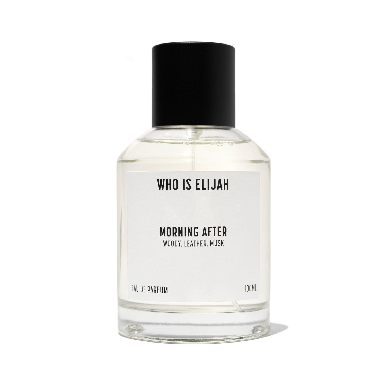 WHO IS ELIJAH Morning After Perfume, Unisex Eau de Parfum for Men &amp; Women, Warm, Smoky &amp; Woody Fragrance with Notes of Wood, Leather &amp; Musk, Gifts for Women &amp; Men, Unisex Cologne, 3.4 Fl Oz