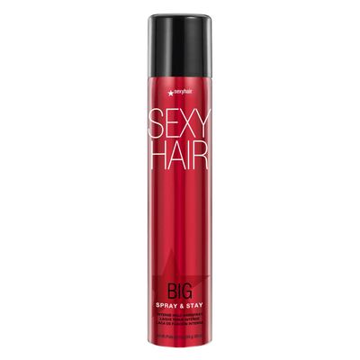 SexyHair Big Spray &amp; Stay Intense Hold Hairspray, 9 Oz | Extreme Hold and Shine | Up to 72 Hour Humidity Resistance | All Hair Types