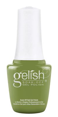 Gelish Mini Spring Pure Beauty Collection - Spring Pastel Soak Off Polish, Long-Lasting, Vibrant Color, Professional Quality, High Shine, Chip-Resistant (Leaf It All Behind, 9mL)