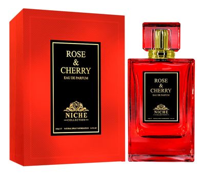Maison dOrient ROSE &amp; CHERRY Niche Collection Dubai 100 ML (3.4 oz) EDP for Men and Women - Fruity Floral Perfume with Rose, Cherry, and Almond - Long-Lasting Unisex Fragrance