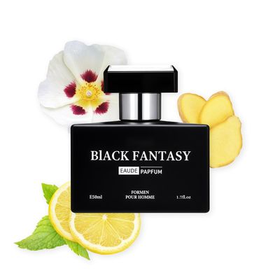 LRERABO Citrus Woody Eau De Parfum - Inspired by Bleu De Cha nel Perfume For Men, Luxury Cologne for Men Best Long Lasting Mens Fragrances Spray - 1.7 Fl Oz (50ml)