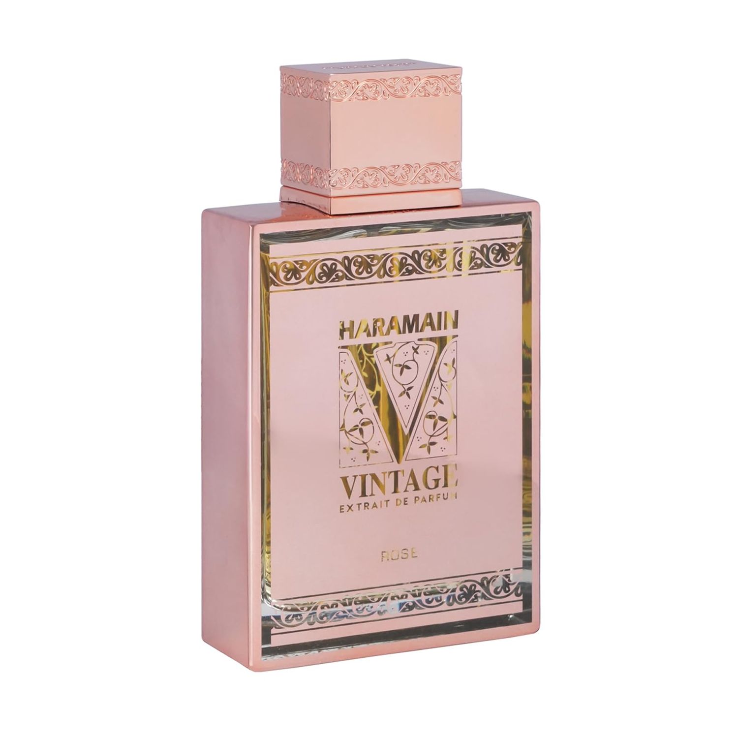 Al Haramain Vintage Rose - Perfumes for Women and Cologne for Men - Captivating Fragrance with Bergamot - 3.33 oz Extrait De Parfum Spray