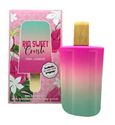 Rio Sweet Crush Pink Jasmine Womens cologne 3.4 Fl. Oz. Eau de Parfum Spray