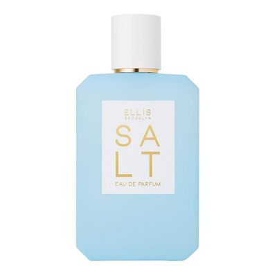 Ellis Brooklyn Salt Eau de Parfum, Fragrance with Ambergris, Tahitian Tiare, Ylang Ylang &amp; Sandalwood - Tropical, Sensual Scent for Women - Vegan, Cruelty-Free Paraben-Free, 100ml / 3.4 Fl Oz