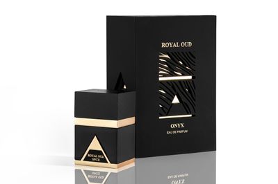 Maison GHandour Royal Oud Onyx | Luxury Perfume for Men and Women | Unisex Perfume | Oud Cologne with Sicilian Orange, Calabrian Bergamot &amp; Vanilla | Oud Perfume For Women &amp; Men | 100ml Eau de Parfum