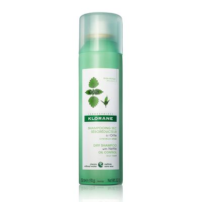 Klorane Dry Shampoo with Nettle for Oily Hair and Scalp, Regulates Oil Production, Paraben &amp; Sulfate-Free, 3.2 oz.