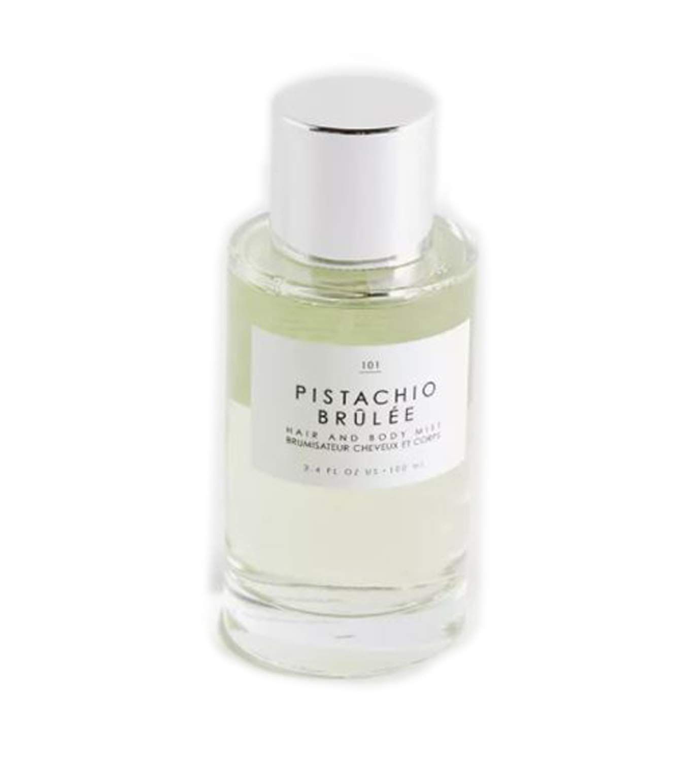 Gourmand Chai Epice Hair Body Mist 3.4 Fl.Oz! Blend Of Milk Vanilla Mousse, Pistachio and Vanilla Bean! Perfumed Hair &amp; Body Mist For All Day Long-Lasting Freshness! Choose Your Scent! (Pistachio)