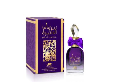 Al Fares Ser al Ameera womens perfume, Emper, Eau de parfum, vaporisateur natural spray (80 ml/ 2.7 Fl. Oz.)