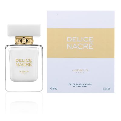 DELICE NACRE BY JOHAN B FOR WOMEN 2.8 OZ / 85 ML EAU DE PARFUM SPRAY