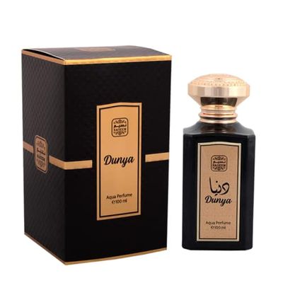 NASEEM Dunya Aqua Eau De Parfum 100 ml - Invigorating Unisex Fragrance for Men &amp; Women - Fresh Jasmine and Musk Notes - Ideal for Everyday Wear and Special Occasions