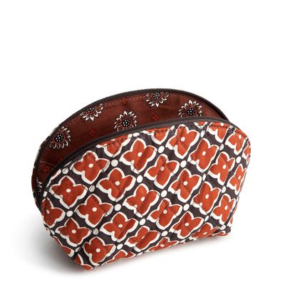 Vera Bradley Womens Premium Cotton Mini Dome Cosmetic, Moorish, One Size