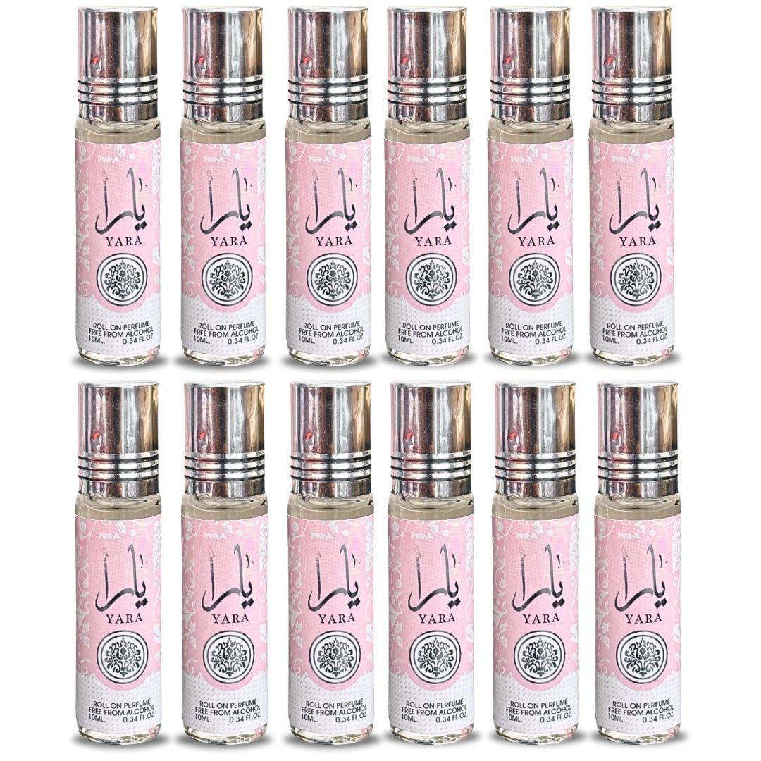 Lattafa Yara Roll-On Perfume Oil - Variations (0.34 Fl Oz (Pack Of 12))