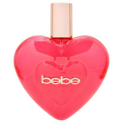 bebe Luxe Wild EDP Spray - Perfumes for Women - Light, Crisp Floral Fragrance - Evoking Peony Strolls - Heart-Shaped - 3.4 oz EDP Spray