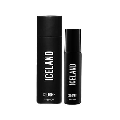 Iceland Rollerball Fragrance for Men and Women | An Elegant Woodsy and Subtly Sweet Fragrance with Hinoki Wood, Neroli, Leather, Bergamot, Cedar and Vanilla - 10mL Travel-Friendly Bottle
