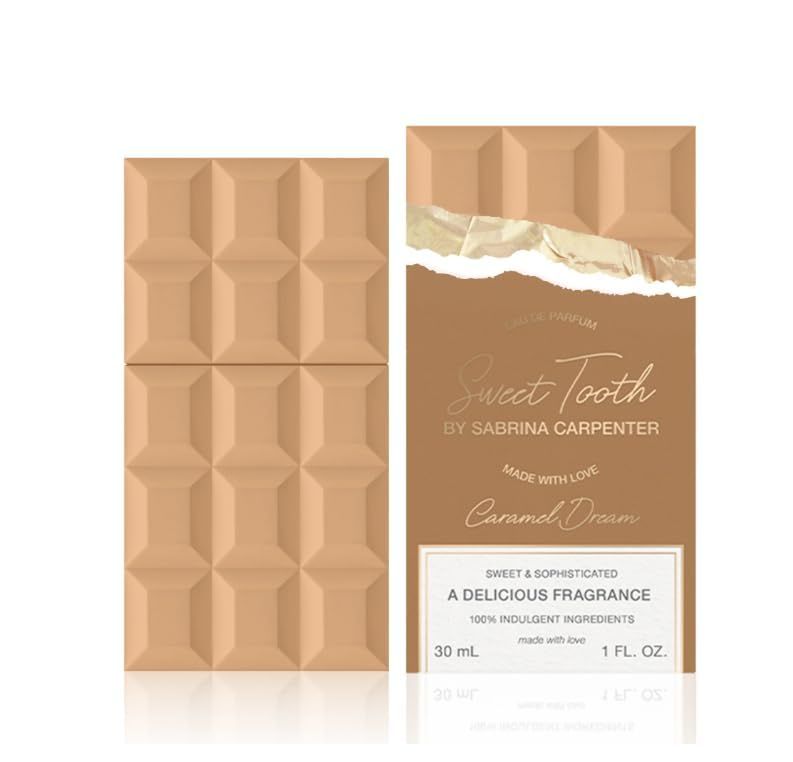 Sabrina Carpenter Eau De Parfum Perfume for Women Sweet Tooth Caramel Dream 1 Fl Oz/ 30ml (pack of -1)