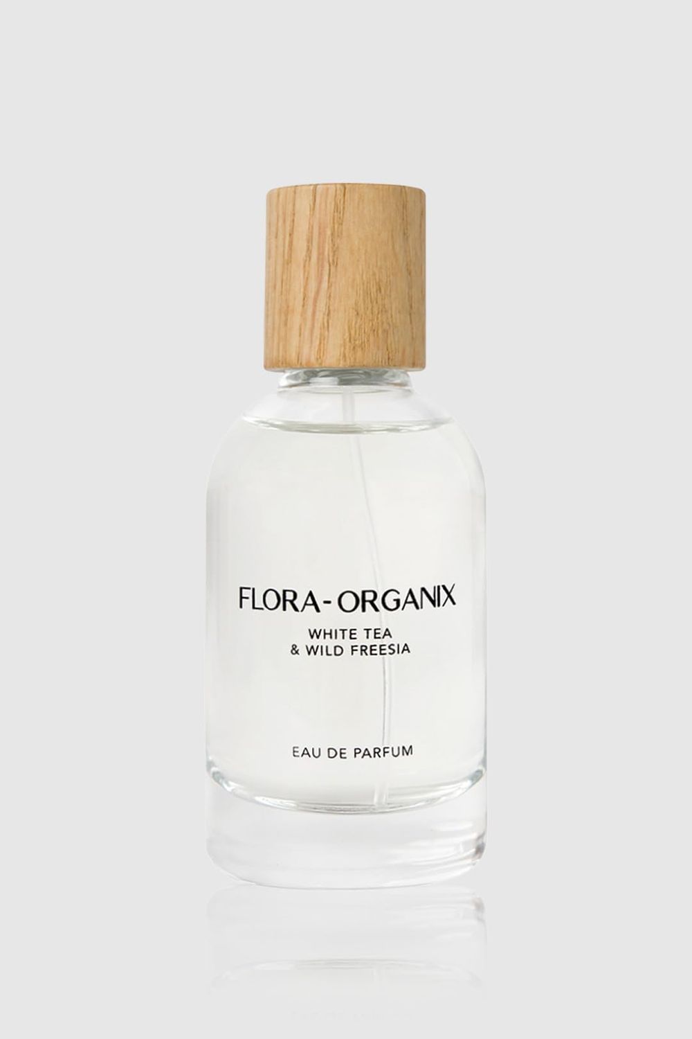 Flora-Organix White Tea &amp; Wild Freesia Eau de Parfum - Natural Perfume with Sweet Floral Notes - Cruelty-Free, Sulfate-Free, Vegan with Natural Ingredients - 1.7 oz