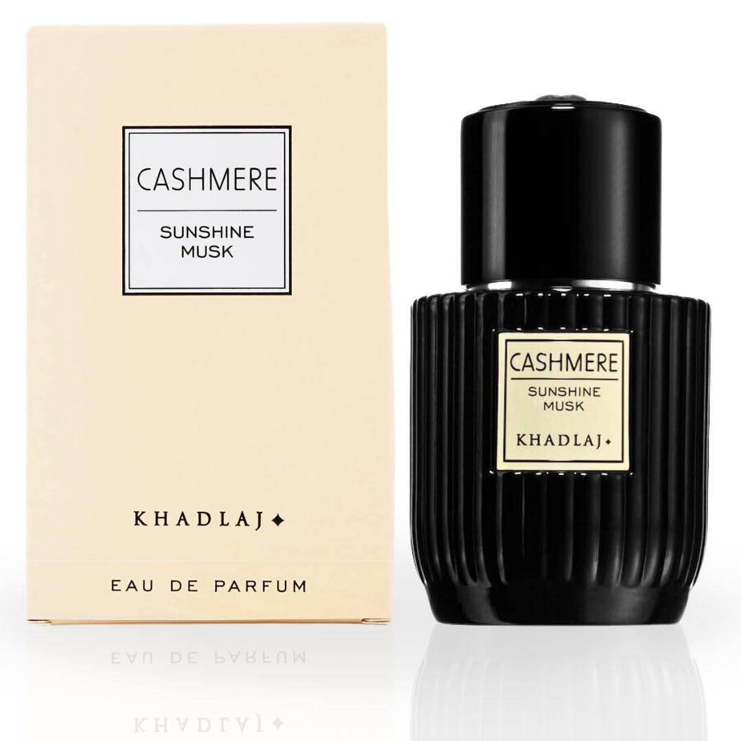 Khadlaj Cashmere Sunshine Musk Eau De Parfum Spray, 3.4 Ounce (Unisex)