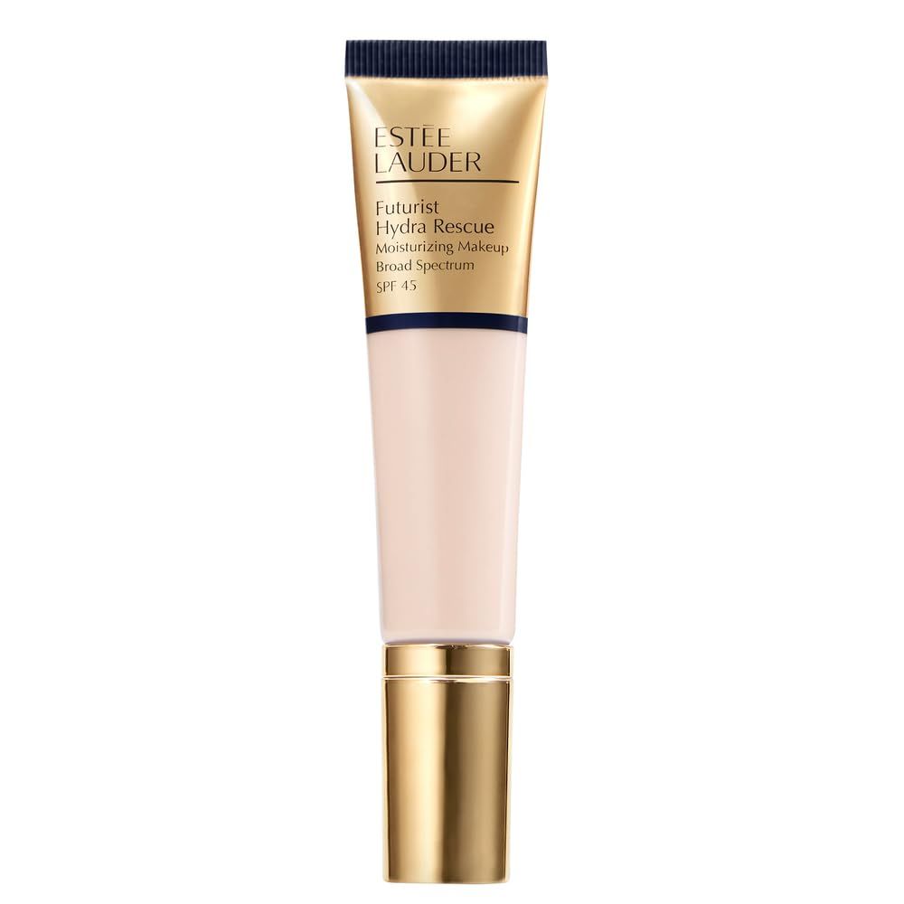 Este Lauder Futurist Hydra Rescue Moisturizing Foundation SPF 45 for a 12-Hour Glow, 1.2 Fl Oz, 2C3 Fresco