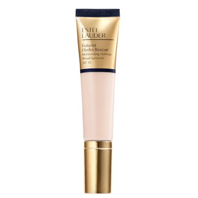 Este Lauder Futurist Hydra Rescue Moisturizing Foundation SPF 45 for a 12-Hour Glow, 1.2 Fl Oz, 2C3 Fresco