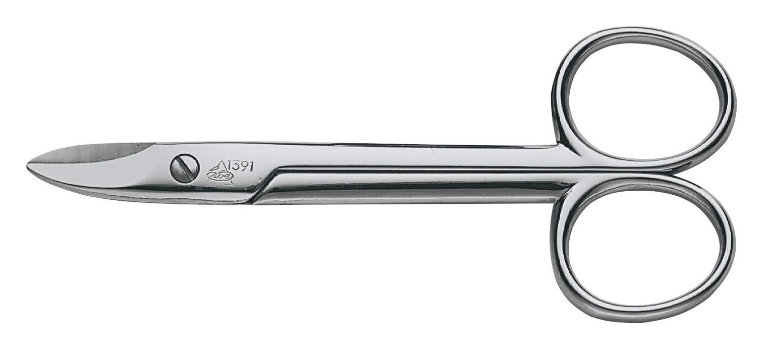 Erbe Large Heavy Duty Nail Scissors - German Toe Nail Cutter by Solingen, Germany - Premium Stainless Steel Toenail Scissors for Men - Durable, Precise, and Perfect for Tough Nails