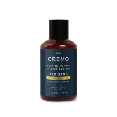 Cremo Palo Santo (Reserve Collection) Beard Wash &amp; Softener, Moisturizes, Styles and Reduces Beard Itch for All Lengths of Facial Hair, 6 Fluid Oz
