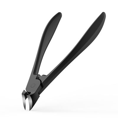 BEZOX Thick Toe Nail Clippers - Comfortable Rebound Thick Spring Toenails Clipper for Thick Nails for Seniors, Precision Fingernail Clippers for Men and Women - Black