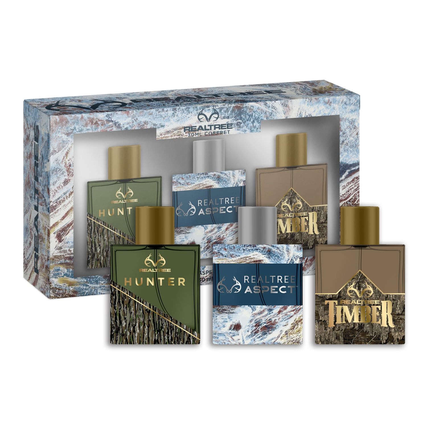 Realtree for Men, Tundra Coffret Collection. 1 fl .oz. Eau de Parfum