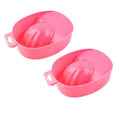 Framendino, 2 Pack Manicure Bowls Nail Soaking Soak Off Tray Art Hand Wash Spa Tool