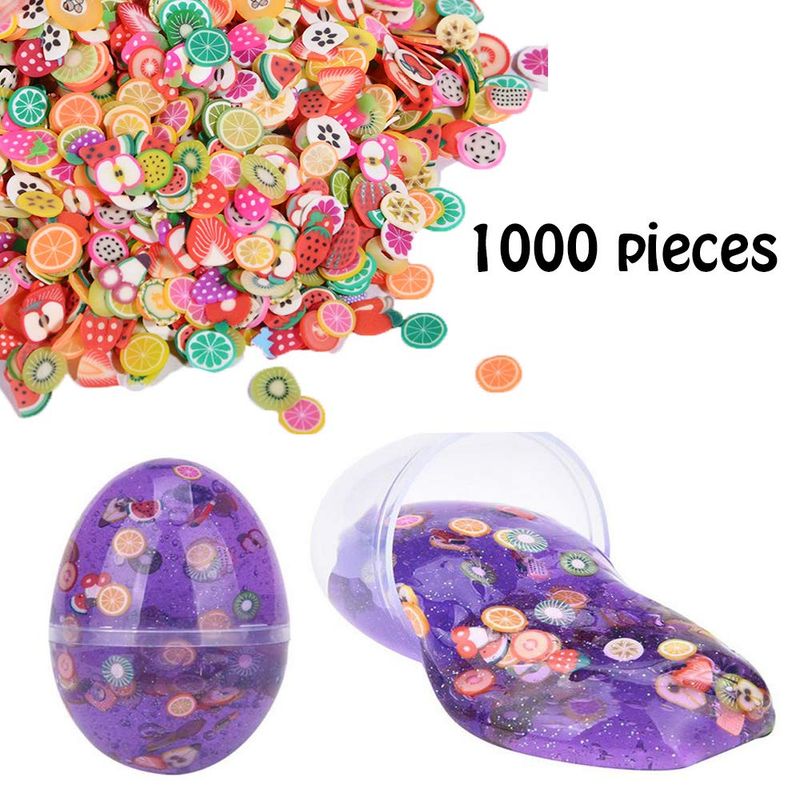 EHOPE Fruit Slices Polymer Clay Slices Fruit Nail Art Slices Polymer Slices DIY Fruit Nail Art Supplies Making Kit Decoration Arts Crafts for Nail Art and Cellphone Decorations 5000 PCS