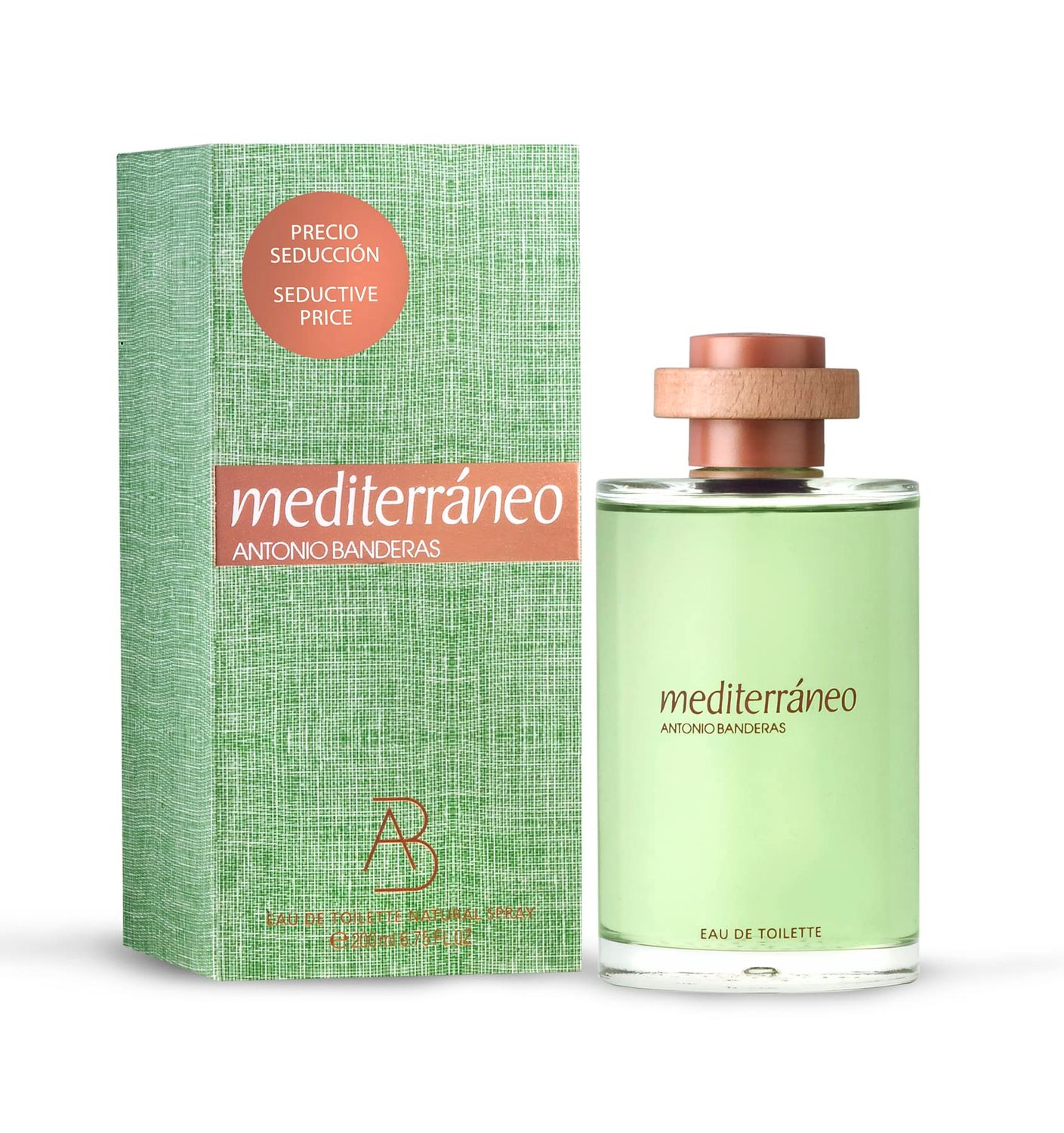 Antonio Banderas EDT Spray for Men, Mediterraneo, 6.75 Ounce