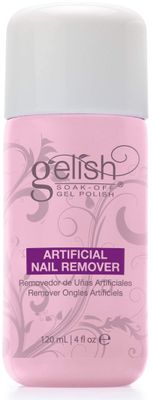 NEW Gelish Soak Off Gel Nail Polish Remover &amp; Cleanser Bottles 120mL (4 fl oz)